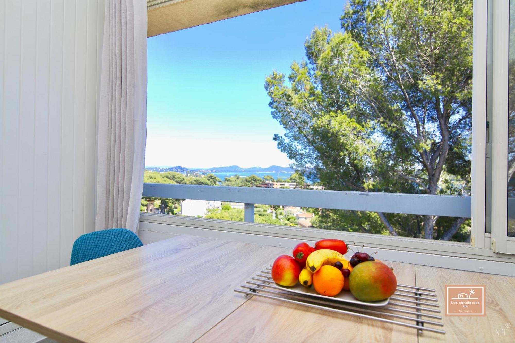 La Digue, 2 Chambres, Vue Mer Et Piscine La Seyne-sur-Mer Exteriör bild