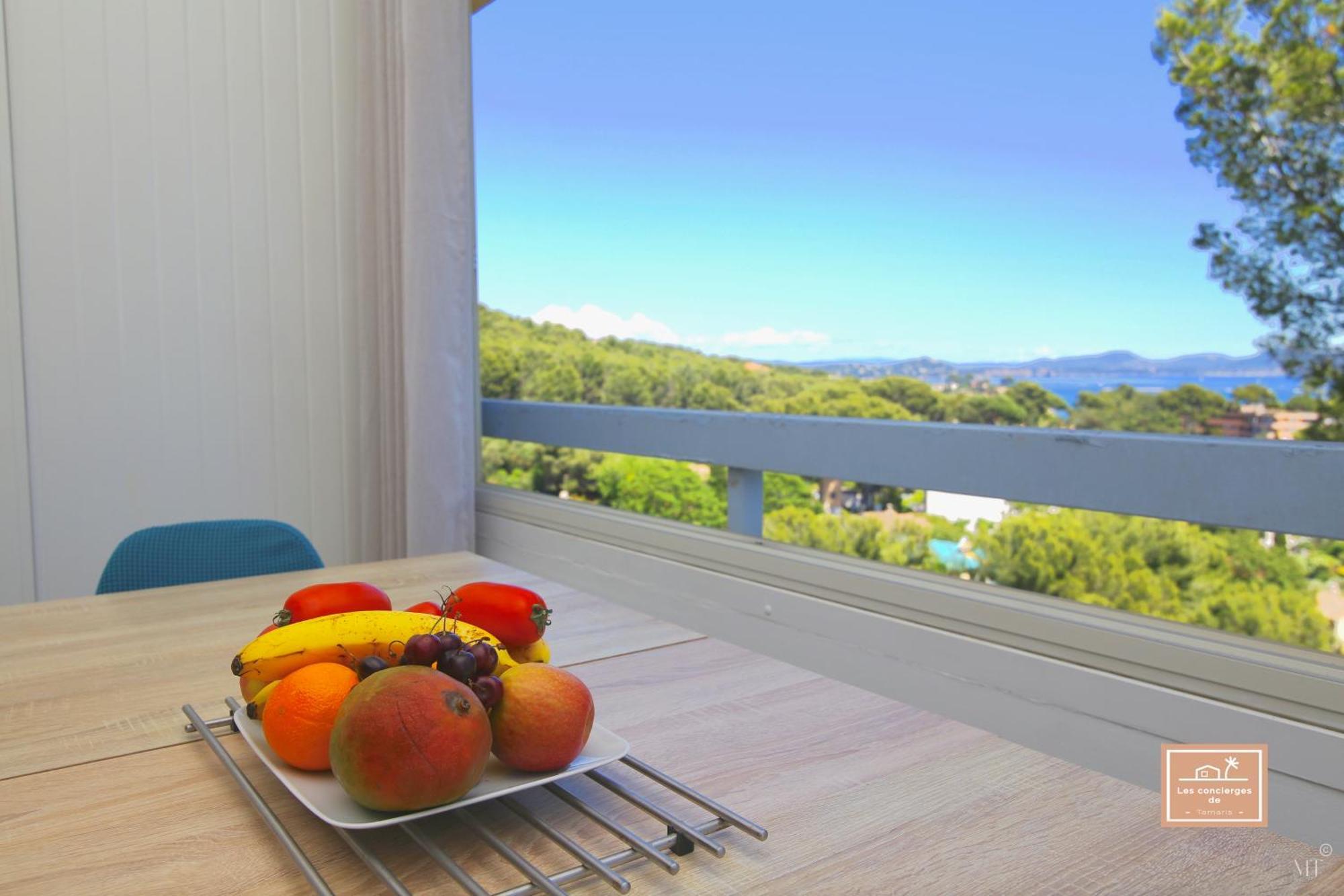La Digue, 2 Chambres, Vue Mer Et Piscine La Seyne-sur-Mer Exteriör bild